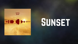 Video thumbnail of "kate bush - Sunset (Lyrics)"