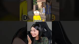 Dark darker darkest 😆 funniest meme 😂 #shorts #funny #memes #comedy
