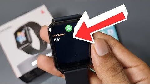 How To Enable WhatsApp Notification On BoAt Storm Call Smartwatch?
