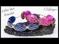 Celtic lace wirework bracelet