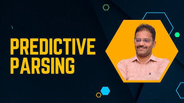 Predictive Parsing | Top Down Parsing | Compiler Design | Mithun B N