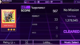 [SuperStar STAYC] STAYC (스테이씨) ‘ASAP [Verse 1]’ | 3 Stars Hard Mode | All Perfect