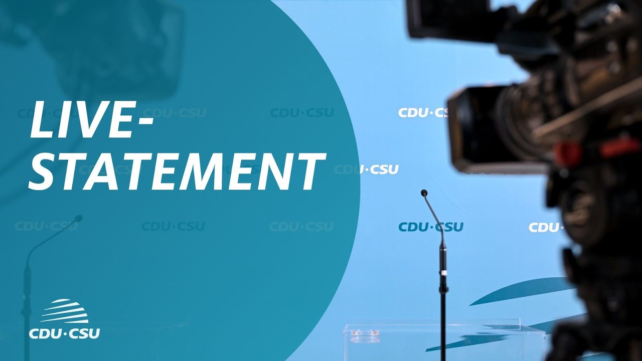 24. Februar 2026 | Gemeinsames Pressestatement CDU/CSU und SPD