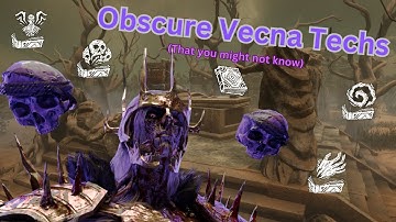Obscure Vecna Techs that you PROBABLY don