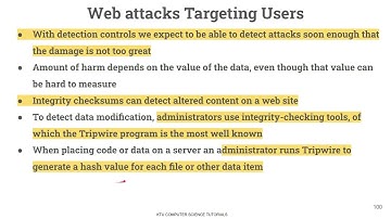 Web Attacks Targeting Users-Part 1(KTU CST332 Foundations of Security in Computing-S6CS-Mod4-Part 3)
