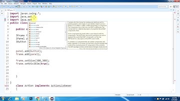 how to add actionlistener to button in java