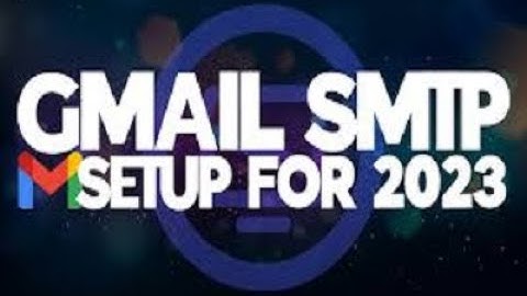 How to Setup Gmail SMTP Server and generate APP PASSWORD