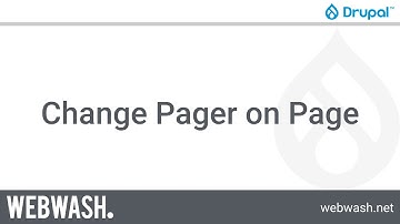 Getting Started with Views, 2.5 - Change Pager on Page