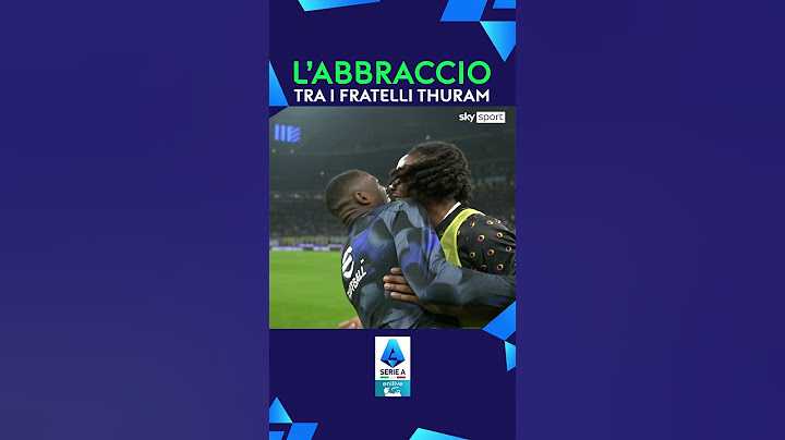 Inter-Juventus, l'abbraccio tra Khéphren e Marcus Thuram