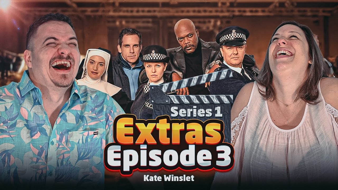 Кейт Уинслет без фильтра?! 🤯 Реакция американцев на массовку в 1 сезоне 3