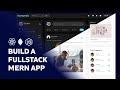 Build a complete fullstack responsive mern app with auth likes dark mode  react mongodb mui