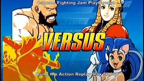 Capcom Fighting Jam Zangief & Pyron Playthrough using the Ps2 Action Replay Max 50,000 :D #Sony