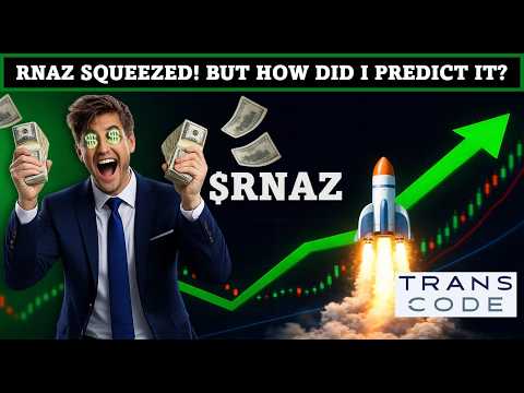 $RNAZ Stock TransCode Therapeutics | WHY DID RNAZ SQUEEZE TODAY???  Short Squeeze Review