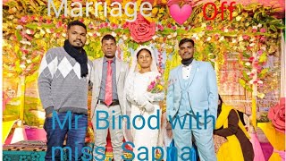 Marriage.Video: Mr. Binod With Miss. Sapna / मैरिज: मिस्टर. बिनोद और  मिस. सपना  /...