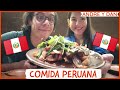 PROBANDO COMIDA PERUANA || TANTA