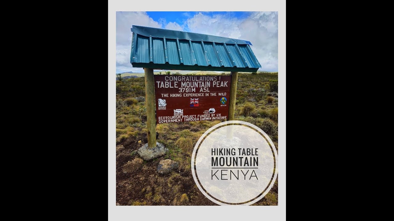 HIKING  TABLE MOUNTAIN | SEVEN PONDS - TABLE MOUNTAIN TRAVERSE | ABERDARE RANGES KENYA