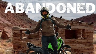 SOLO Motorcycle Ride to Utah Ghost Town | Paria Utah | Escalante | Hiking