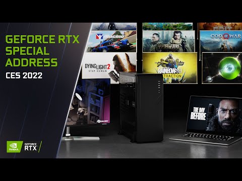 New RTX Laptops | RTX 3050 | RTX & Reflex Games, GeForce NOW, and Omniverse | GeForce at CES 2022