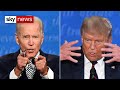 Watch In Full: Trump versus Biden in the first US Presidential election debate