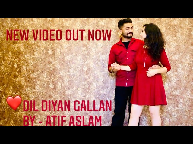 Dil Diyan gallan | Easy couple dance | wedding dance | Romantic couple | NACH LE class=