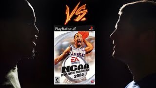 NCAA March Madness 2003 - Playstation 2 (PS2) - RSL - Tom vs Brian - Game 87