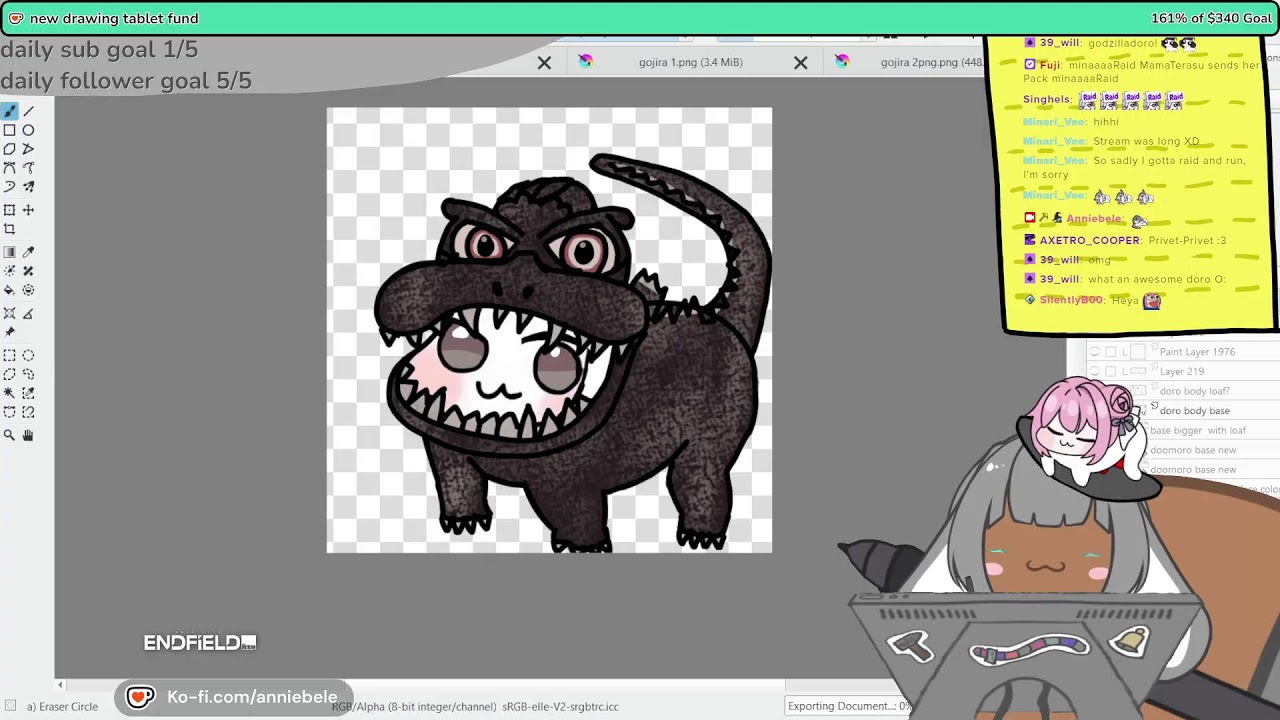 (ASMR) doro time[Art]- !doro for comms-!throne !donos !kofi