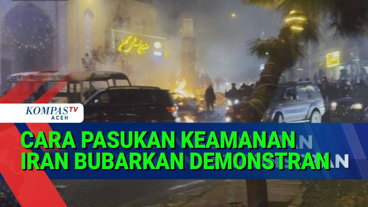 Demo Dibubarkan Paksa di Teheran, Iran Klaim Ada Intervensi AS-Israel