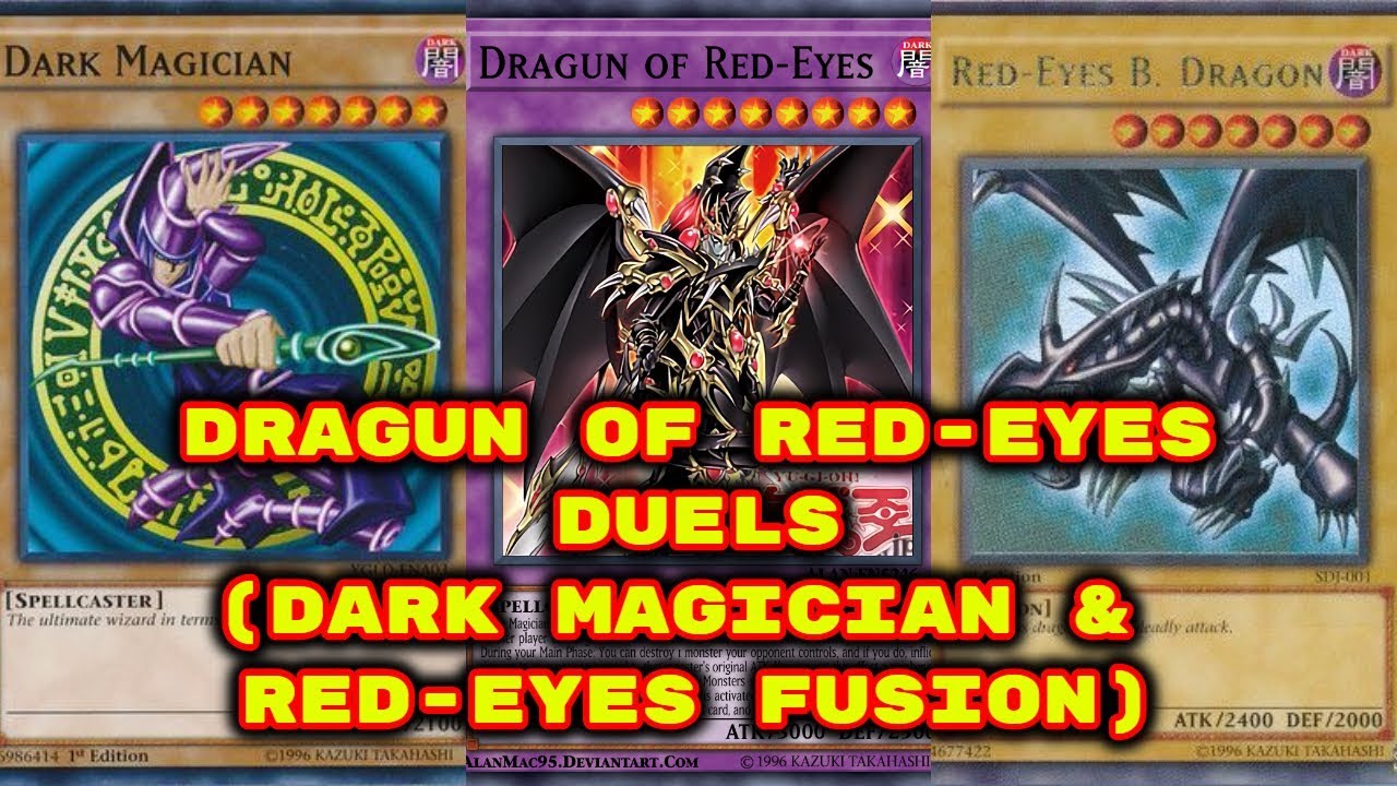 Yugioh - Dragun of Red-Eyes Duels (Dark Magician Red-Eyes (Deck Download Description) YouTube