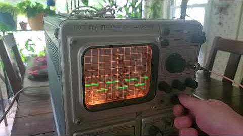 Tektronix Type 564 Storage Demo