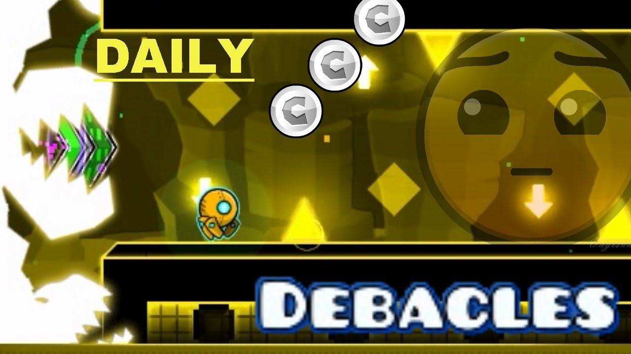 Debacles by Ghostface | Geometry Dash 2.11 | Daily level 338 | Maindashcraft
