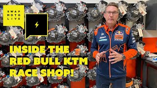 DEEP Inside the Red Bull KTM Race Shop!