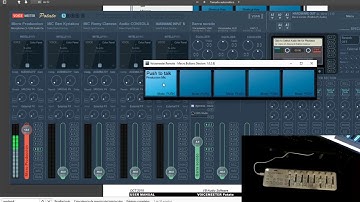 Configuración nanoKontrol2 LEDS con Voicemeeter Potato