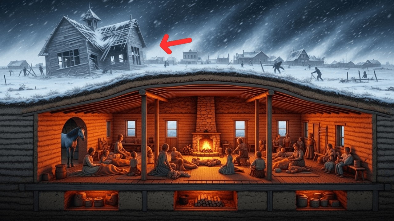 They Called His Sod Fortress a Grave... Until It Sheltered 70 People From the Schoolhouse Blizzard