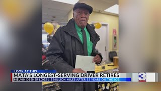 Longest serving MATA bus operator retires after 53 years