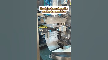 2kg Tube Ice Packaging Machine #icepackingmachine #icetubepackingmachine