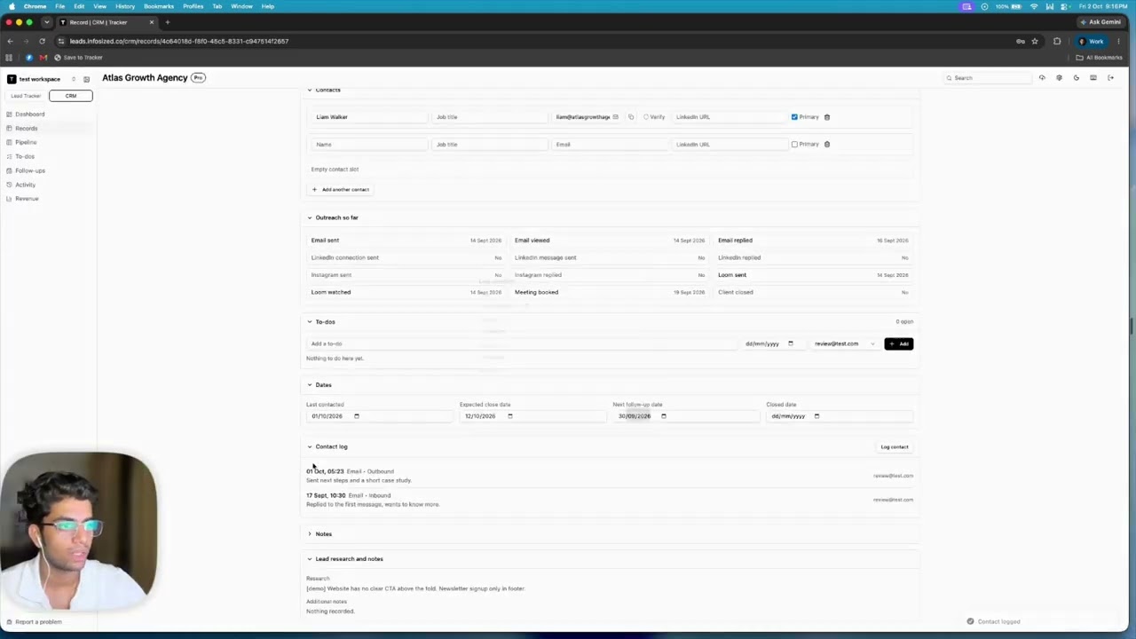 Part 2: Using the CRM and Revenue Dashboard