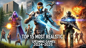 Top 15 Most Realistic Upcoming Games of 2024-2025. Next-Gen Graphics & Immersive Gameplay!