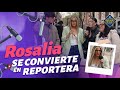 ¡Menudo momentazo! Rosalía se convierte en una reportera infiltrada del programa - El Hormiguero