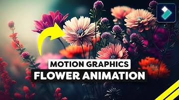 Motion Graphic Flower Animation With New Filmora Shape Tool