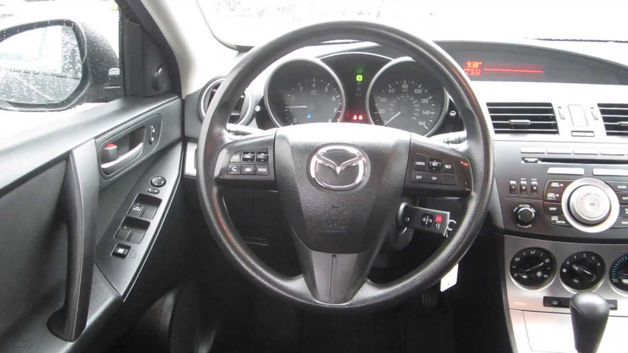 2011 Mazda 3 Black Mica Stock 29337a Interior Youtube