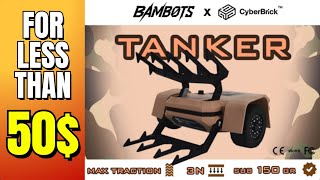 Under $50 4th 3D Printed Antweight Combat robot TANKER