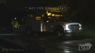 02-03-2022 Lexington, KY Ice Storm Transformer Explosion Caught On Camera