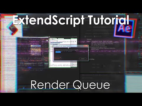 After Effects Scripting Tutorial: Render Queue