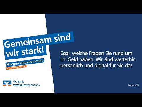 Serviceleistungen der VR-Bank