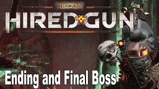 Necromunda Hired Gun - Ending and Final Boss [HD 1080P]
