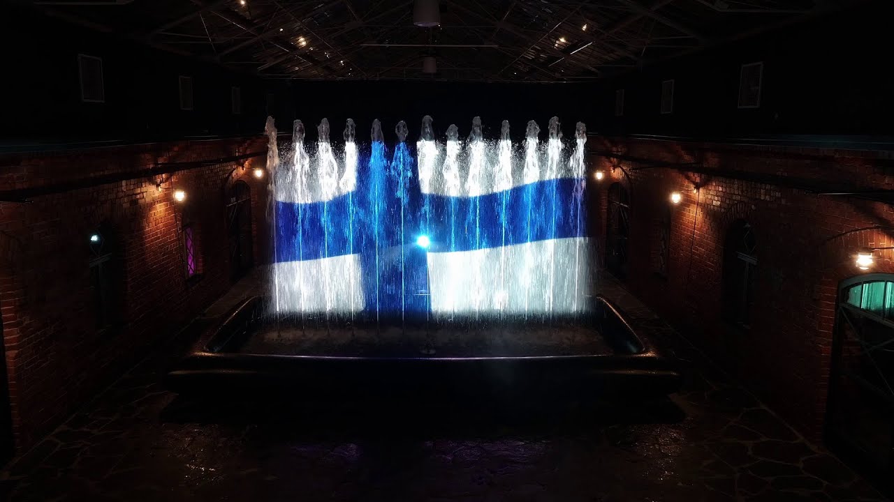 Innovative Indoor Media Show: Dancing Fountains & Waterscreen Projections