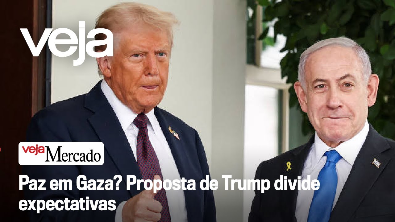 Paz em Gaza? Proposta de Trump divide expectativas | Mercado