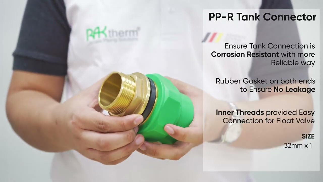 RAKtherm PPR Tank connector