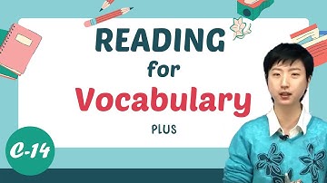 Learn English | Reading for Vocabulary PLUS | Level C | Lesson 14 (읽기를 통한 영어 단어 어휘 학습)