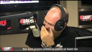 Un mère grogne comme un animal au Super Jeu - C'Cauet sur NRJ